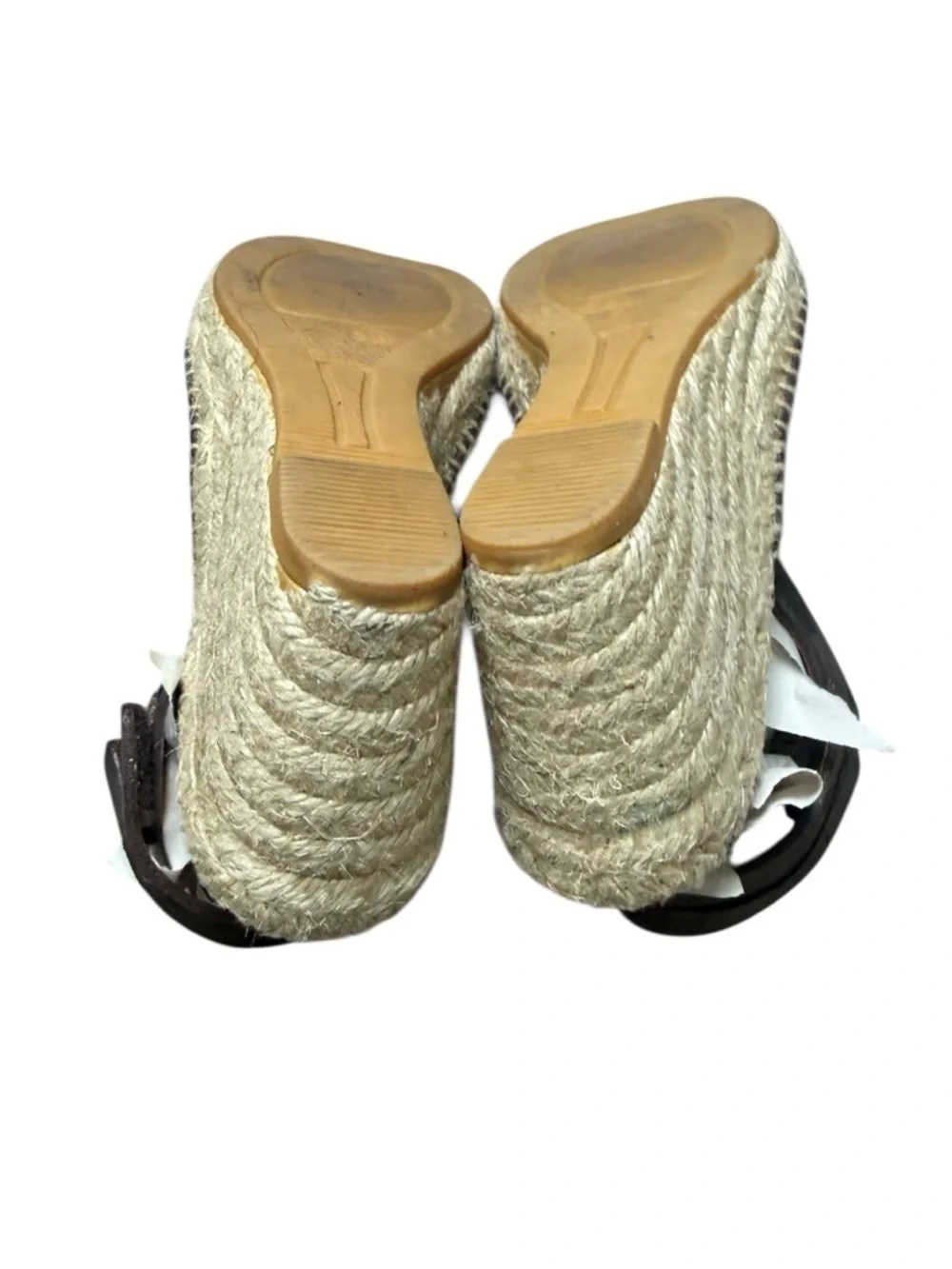 Bettye Muller Women's Download Peep Toe Espadrille Wedges Size 6